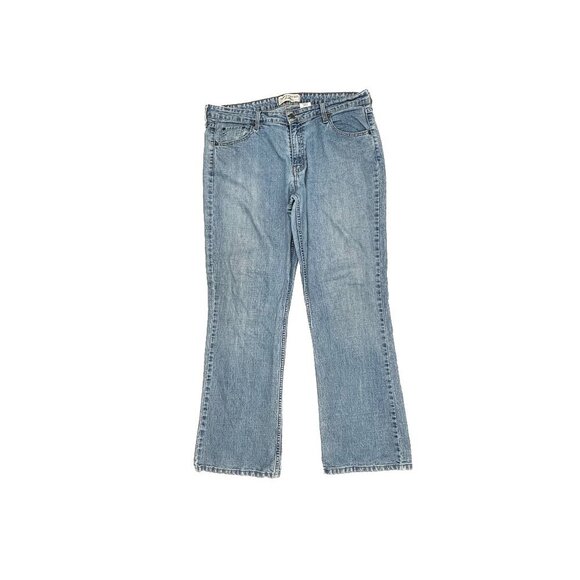 Signature by Levi Strauss Low Rise Bootcut Women's size 16 Blue Denim Jeans - Picture 1 of 3